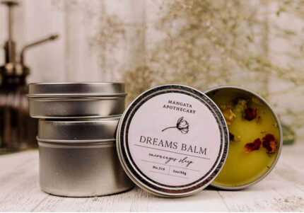 Sleep is all about relaxation and Dreams balm helps you relax and enjoy calmness.